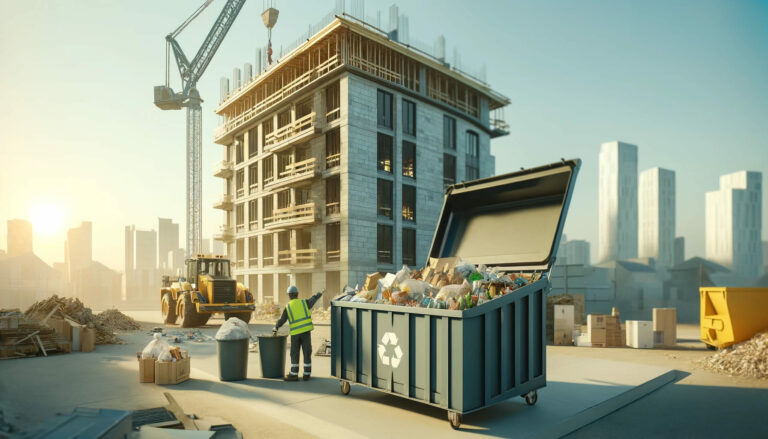 Tratement des déchets sur un chantier